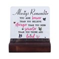 thumbnail image 2 of Letrero Decorativo De Escritorio, Estilo Rústico, Proverbio Vintage, Letrero Decorativo De Mesa Transparente Para Estantería Para Mesa De Centro, 2 of 7