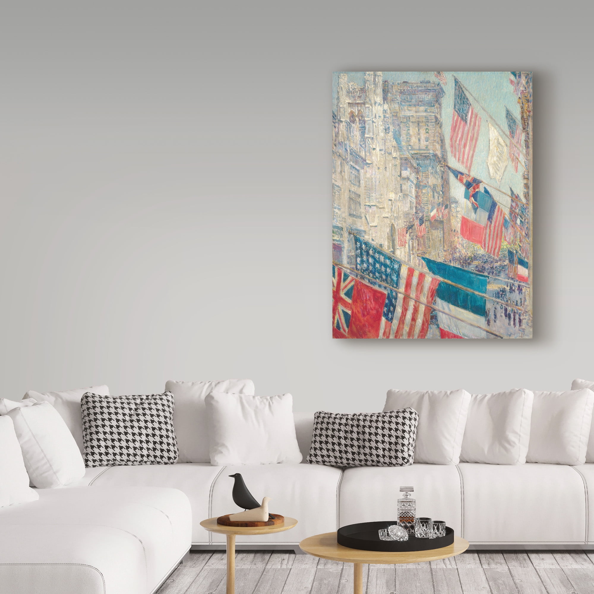 Trademark Fine Art 'Allies Day May' Canvas Art by Childe Frederick Hassam