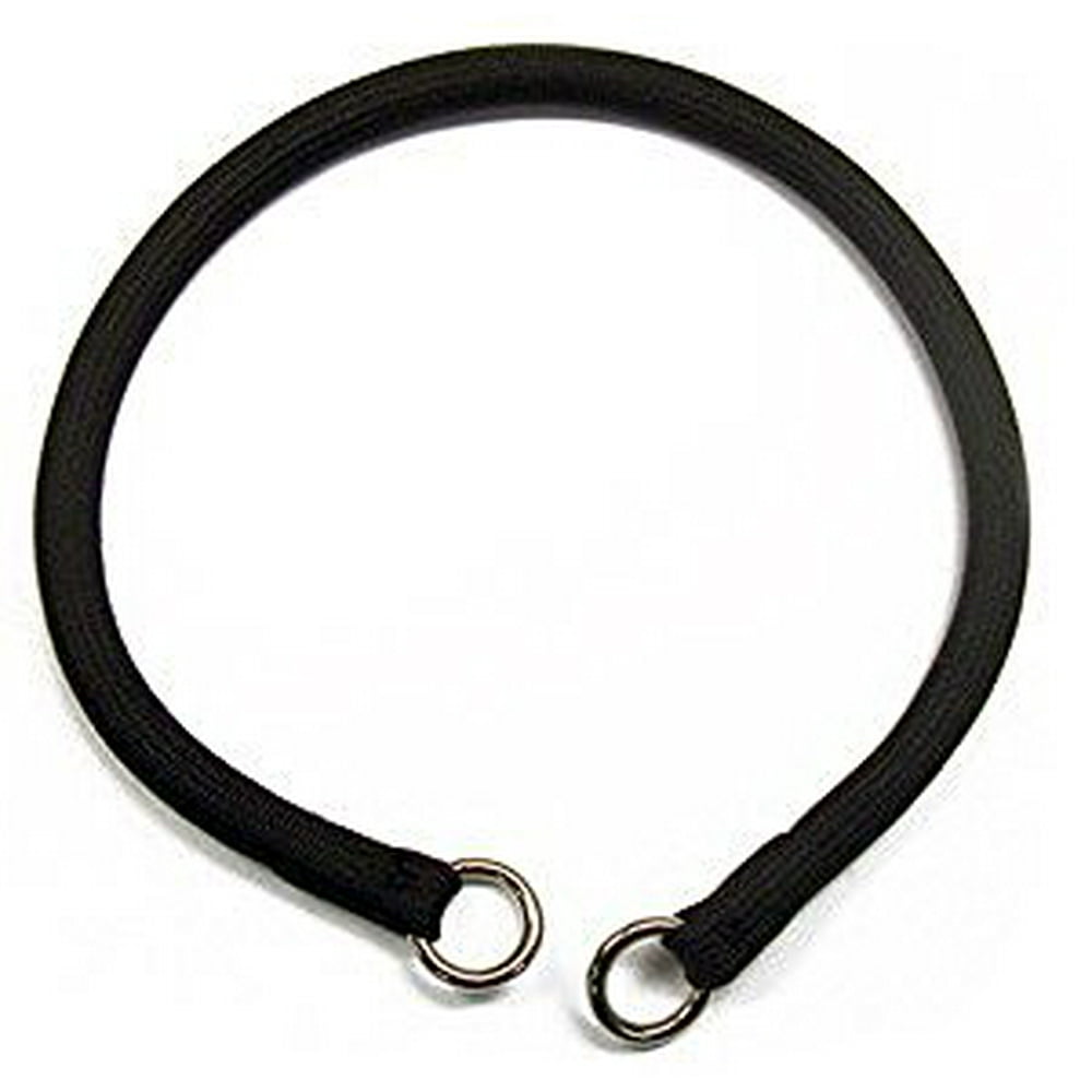 Coastal Pet Products Round Nylon Black Choke Collar for Dogs, 3/8 By 24
