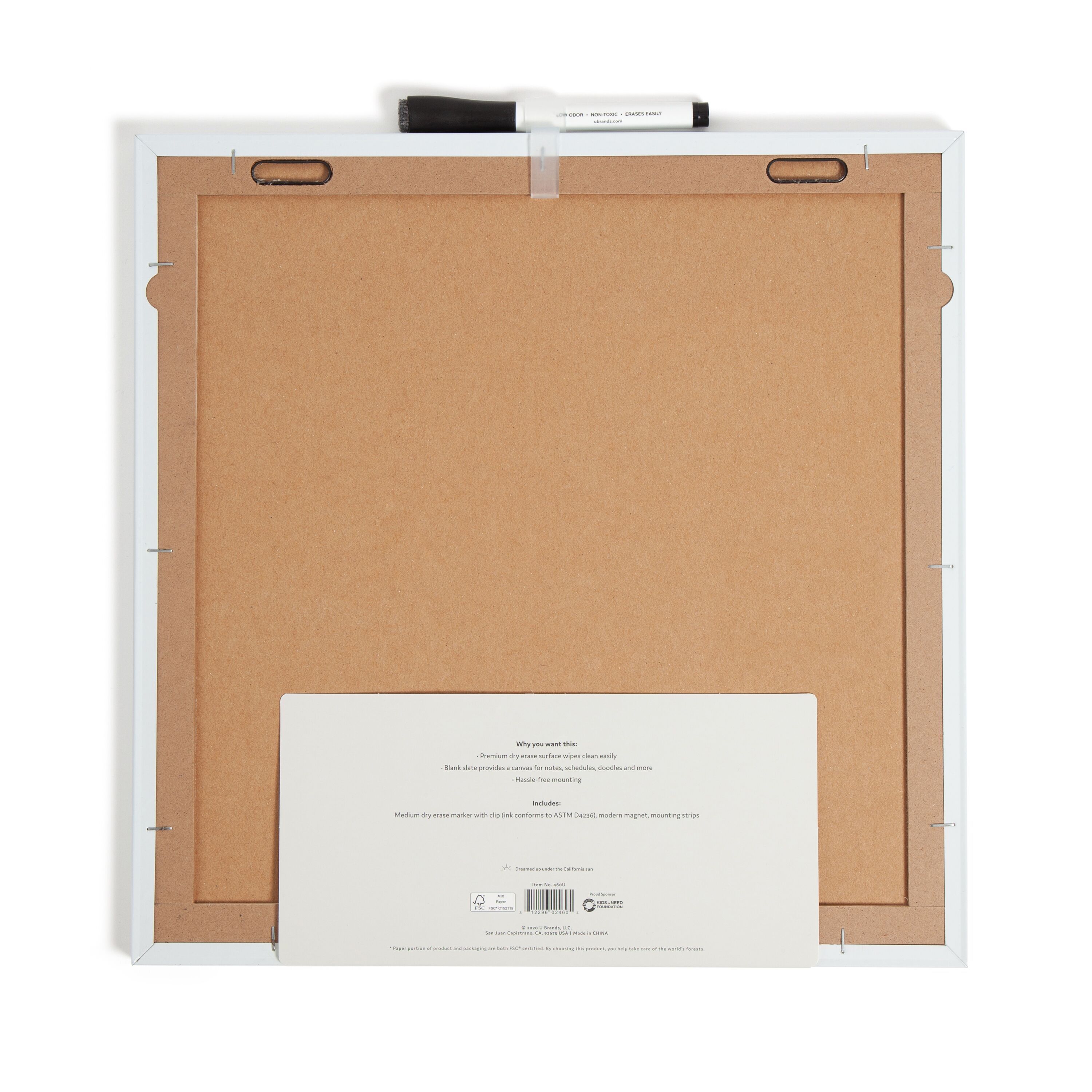 U Brands 14" x 14" Magnetic Dry Erase Tile photo 2