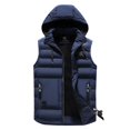 thumbnail image 3 of Chalecos de marca para hombre al aire libre, chaleco de invierno para hombre, chaleco acolchado de algodón, gran oferta, chaleco cálido con capucha, abrigos informales para hombre 2023, 3 of 5