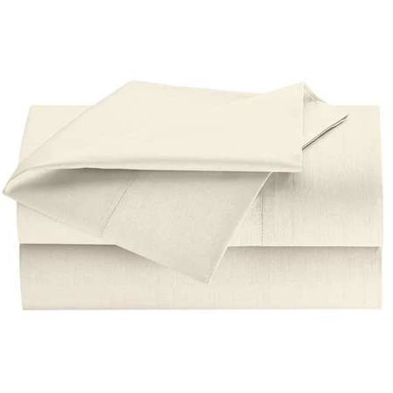 MARTEX 1A05330 Sheet,Queen,Bone,15" Pocket,80" L,PK6