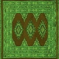 thumbnail image 1 of Ahgly Company Indoor Square Persian Green Traditional Area Rugs, 7' Square, 1 of 1
