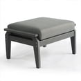 thumbnail image 2 of Aspen Ottoman with Gray Cushion-Gray Frame, 2 of 5