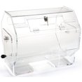 thumbnail image 4 of Clear Plexiglas Raffle Drum with Locking Hinged Door for Countertop Usage - Medium, 4 of 4