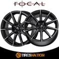 thumbnail image 2 of 16x7 Focal 452SB F-52 Satin Black Wheel 5x108 (40mm), 2 of 5