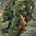 thumbnail image 4 of mfyjkho Adorno colgante de ardilla de imitación para árbol de Navidad, decoración festiva para el hogar, espuma y material peludo, 5,51 x 3,54 x 1,97 pulgadas, 1 unidad, 4 of 8