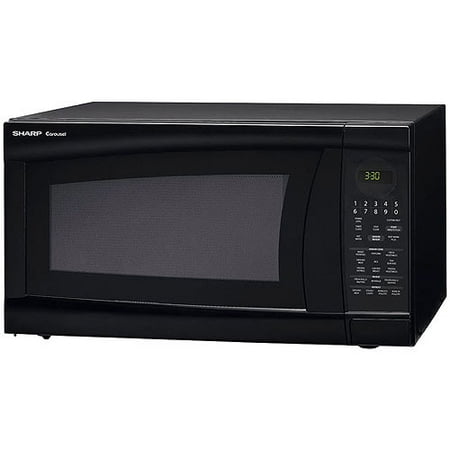 Sharp R520LKT Countertop Microwave in Black - Walmart.com