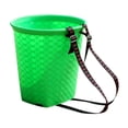 thumbnail image 1 of Cesta trasera con correas de hombro múltiples puestos de agua portátil huerto de recolección de recolección de huerto para pescar jardinería de picnic Verde, 1 of 8