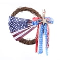 thumbnail image 6 of Independence Day Decorative Garland Props, Star Stripe Printing Cloth Art Wreath Festival Door Wall Hanging Ornament, 6 of 7