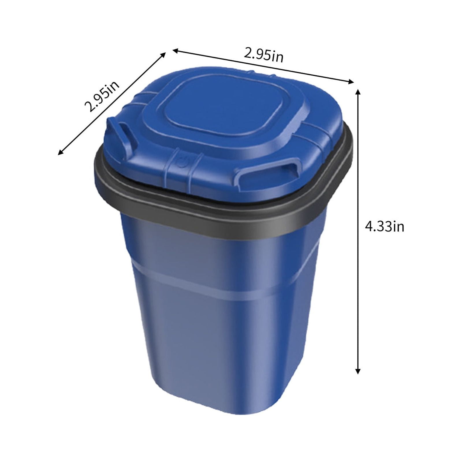 Uutvmp Car Ashtray With Lid, Portable Ashtray For Car, Detachable