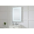 thumbnail image 3 of Helios 24in x 36in Hardwired LED mirror with touch sensor and color changing temperature 3000K/4200K/6400K, 3 of 5