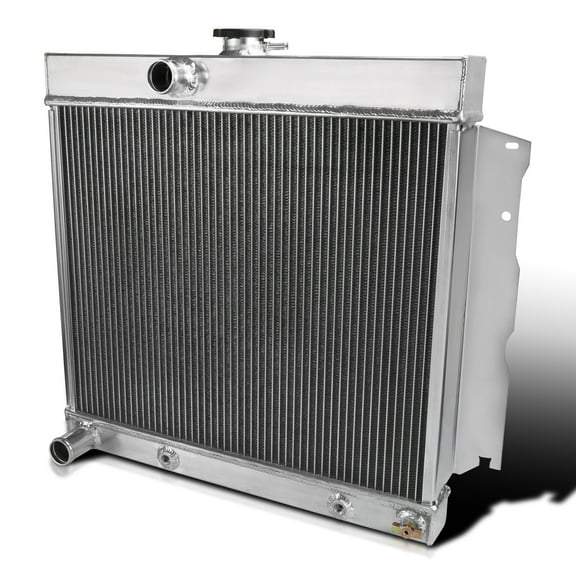 Spec-D Tuning 3 Row Core Aluminum Racing Radiator Compatible with 1966-1969 Dodge Charger , Dart