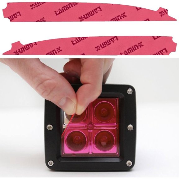 Tesla Model S (2021+ ) Pink Fog Light Covers