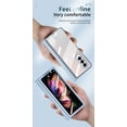 thumbnail image 4 of For Samsung Galaxy Z Fold 2 5G Cover with Screen Protector Shockproof Luxury Plating Clear Anti-fall Folding Case, 4 of 5