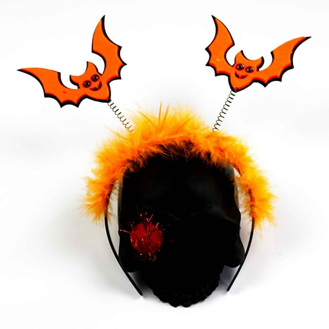 Fiudx Diadema de Halloween, Diseño Decorativo Colorido, Perfecta para Fiestas, Accesorio Divertido para Fotomatón, Ideal para Cosplay de Halloween, Fiestas de Disfraces, Tamaño 11.03 X 10.24 Pulgadas