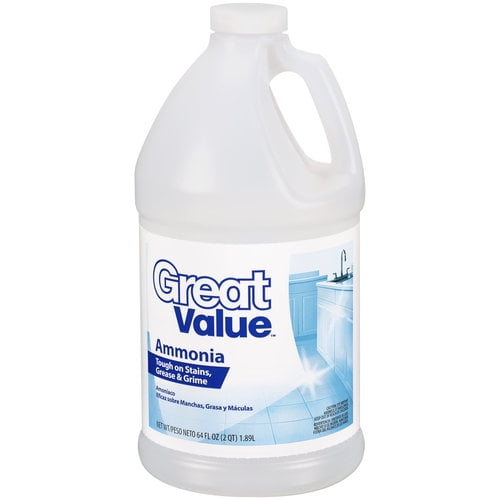 Great Value Clear Ammonia All Purpose Cleaner, 64 Fl. Oz.