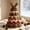 Multicolor A, variant on Christmas DIY Quilted Tree Tabletop Decor Hand Stitched Fabric Patchwork Xmas Tree Ornament Vintage Holiday Decoration for Home Mantel Shelf Countertop Christmas Party Display