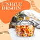 thumbnail image 4 of Organizador de cocina Advancent Tarro de galletas de Halloween con tapa de cristal, 4 of 6
