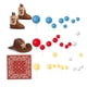 thumbnail image 2 of 31 piezas de decoraciones para tartas de vaquero con sombrero y bota para celebraciones de cumpleaños rojo, 2 of 9