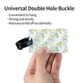 thumbnail image 3 of Luggage Tags for Suitcases, cute rainbow balloon RV Leather Bag Luggage Tags ID Label Tags Privacy Protection Travel Bag Labels, 3 of 6