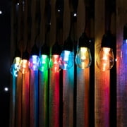 Better Homes & Gardens 24 Foot Multi-Color Chasing String Light for Indoor and Outdoor Use