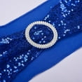 thumbnail image 6 of 5/10pcs Sequin Chair Sashes Spandex, Sequins Stretchy Bows Ties Chair Bands for Wedding Banquet Birthday Party Chair Decorations, 6 of 6