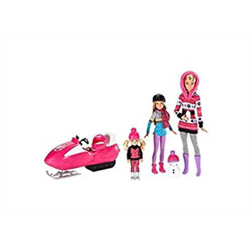 middag Siesta Følge efter Barbie Sisters Snow Fun Doll Giftset - Walmart.com