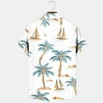 thumbnail image 4 of Xixinqiwan No Boundaries Men's Button Shirt,Men's Surfing Shirt Short Sleeve Casual Button Down Blouse Quick Dry Lightweight Hawaii Vacation Clothes, 4 of 7