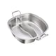 thumbnail image 4 of Olla caliente china de , olla caliente con divisor Shabu Shabu, olla caliente dividida, sartén para cocina, reunión familiar, fiesta, hogar Sin tapa, 4 of 8
