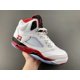 thumbnail image 4 of Ni - ke Air Jordan 5 Fire Red Silver Tongue, 4 of 5
