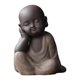 thumbnail image 1 of Mini té, ornamentos para mascotas, artesanías de arena , figuras 7.9cmx9.6cm Zulema manualidades monje, 1 of 8