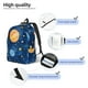 thumbnail image 3 of Balery Planets And Stars1 Mochila Clásica Impresa Básica para Viaje, Mochila Escolar Resistente al Agua, Mochila de Lona con Correas Ajustables-Medium, 3 of 5