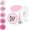Pink Gradient, variant on 500 Labels/Roll 2" Gradient  Round Thermal Labels,  Circle Blank Thermal Sticker Compatible with Direct Thermal Label Printers for DIY Logo Designs, Thank You, Small Business