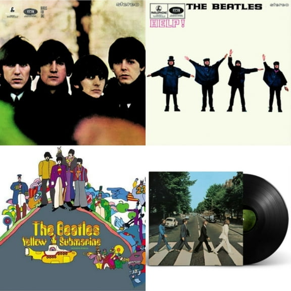 Beatles For Sale & Help & Yellow Submarine & Abbey Road Anniversary [LP Vinyl Bundle]