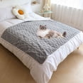 thumbnail image 3 of LAIQIEN Anti Slip Dog Sofa Blanket Plush Comfortable Dog Mat Waterproof Washable Pad, 3 of 14