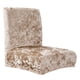 thumbnail image 2 of Funda elástica para silla de comedor con respaldo corto para fiesta de banquete champán Zulema Cubiertas cortas para sillas traseras, 2 of 6