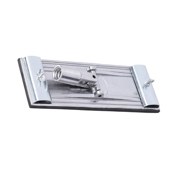 Professional-Grade Aluminum Alloy Poles Sander Head - Secure Paper Angled Design for Accurate Corner Sanding Tasks