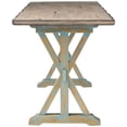 thumbnail image 3 of Kings Brand Arland Grey / Blue Wood Counter Height Rectangle Kitchen Dinette Dining Table, 3 of 7