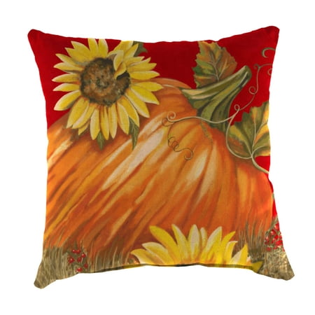Mainstays Pumpkin Toss Pillow Walmart Com