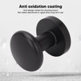 thumbnail image 4 of Recessed Cup Door Handles Lock, Durable Fade Resistant Stainless Steel Recessed Door Handles Lock Prevent Oxidation  for Bedroom, 4 of 7