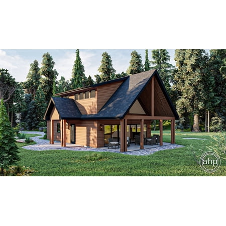 Advanced House Plans: Builder Ready Blueprints | Minnetonka 29550 | Cabin Plan