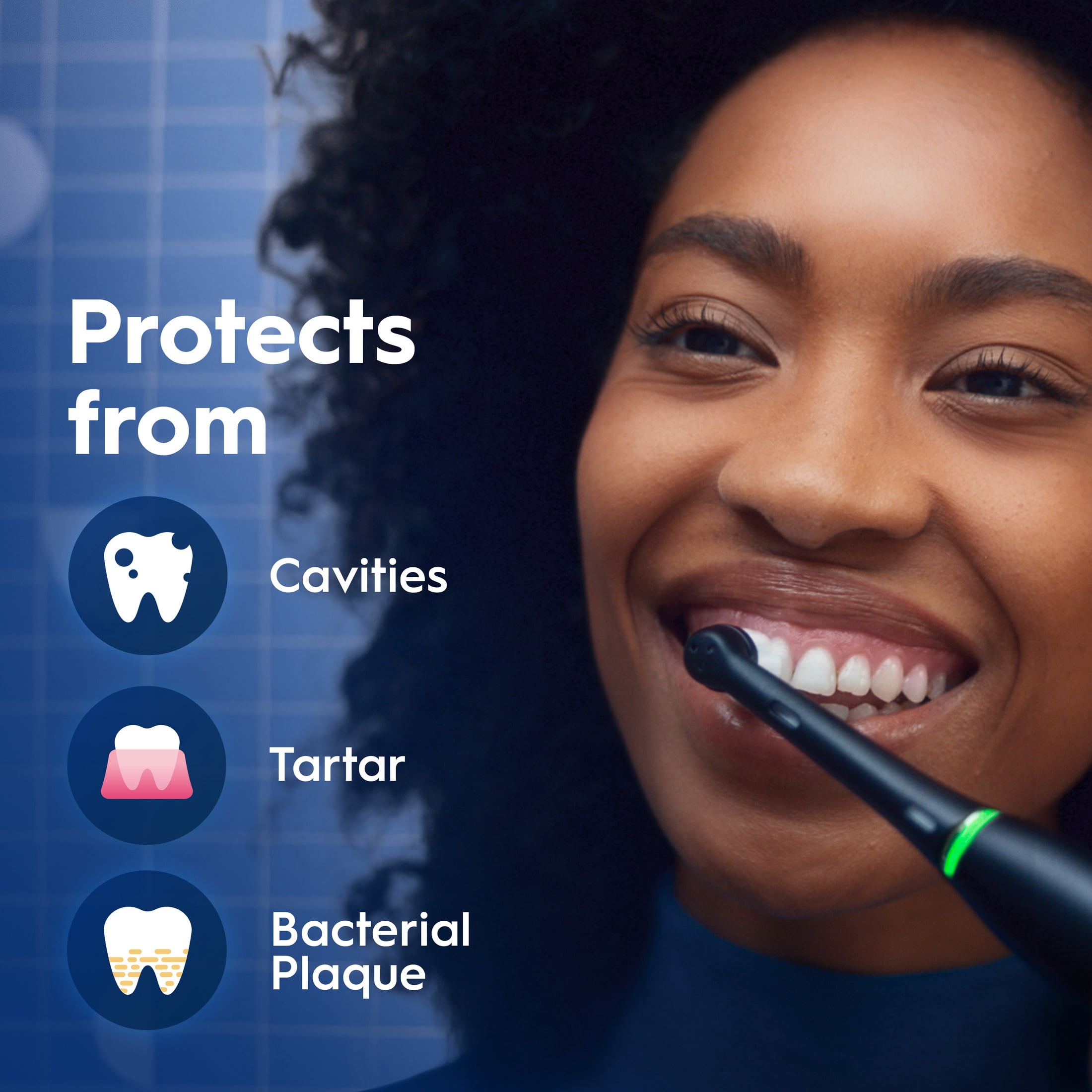 Oral-B Rechargeable Electric Toothbrush, iO4 Clean & Gum, Black