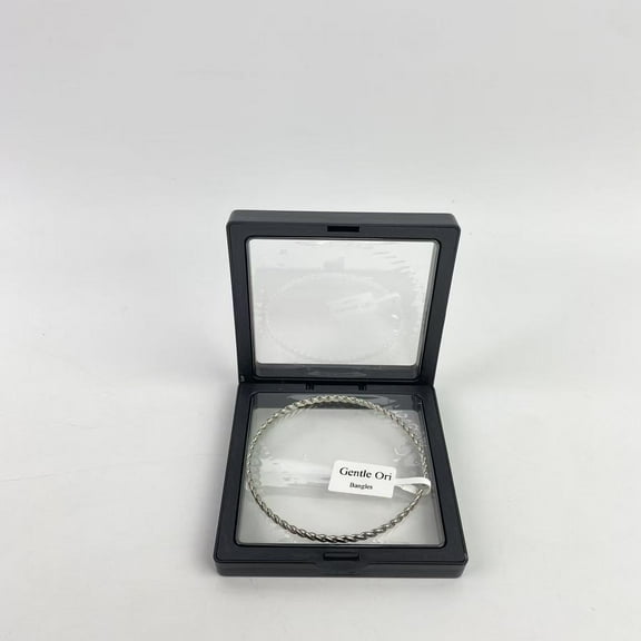 Gentle Ori Bangles,925 Sterling Silver Bracelets For Women & Men - - 2.8 Inches