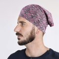 thumbnail image 4 of Moda hombres mujeres al aire libre Casual Color sólido orejeras cálidas gorra de ciclismo (púrpura), 4 of 8