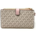 thumbnail image 3 of Cartera Michael Kors Original Doble Cierre Vainilla Rosa, 3 of 5