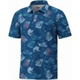 thumbnail image 1 of czcpp-Polo Shirts for Men Dry Fit Short Sleeve UPF 50+ Moisture Wicking Print Collared Polo Golf Shirts Fishing, 1 of 4