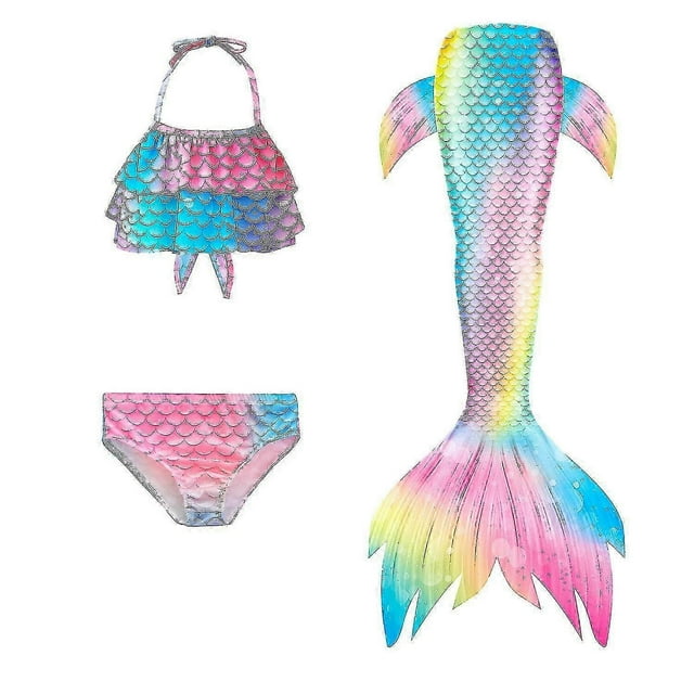 Children's Mermaid Swimsuit Mermaid Tail Swimsuit