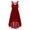 Burgundy, variant on MSemis Women Lyrical Dance Costumes Sequin Mesh Tulle Flowy Maxi Long Dress