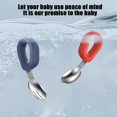 thumbnail image 4 of Stainless Steel Kids’ Utensil Set, Training Fork and Spoon for Toddlers, Dishwasher-Safe and Durable, 4 of 9